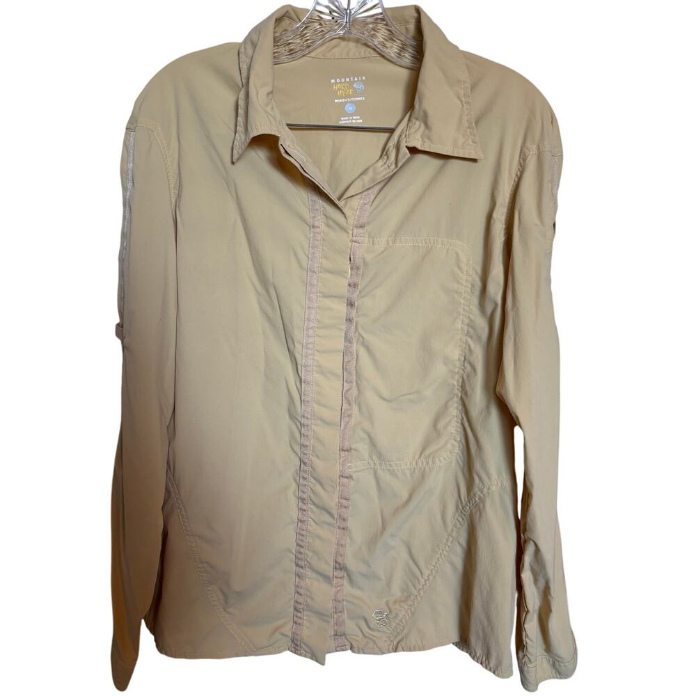 Mountain Hardware Women's Vented Shirt Size 10 Fishing Hiking